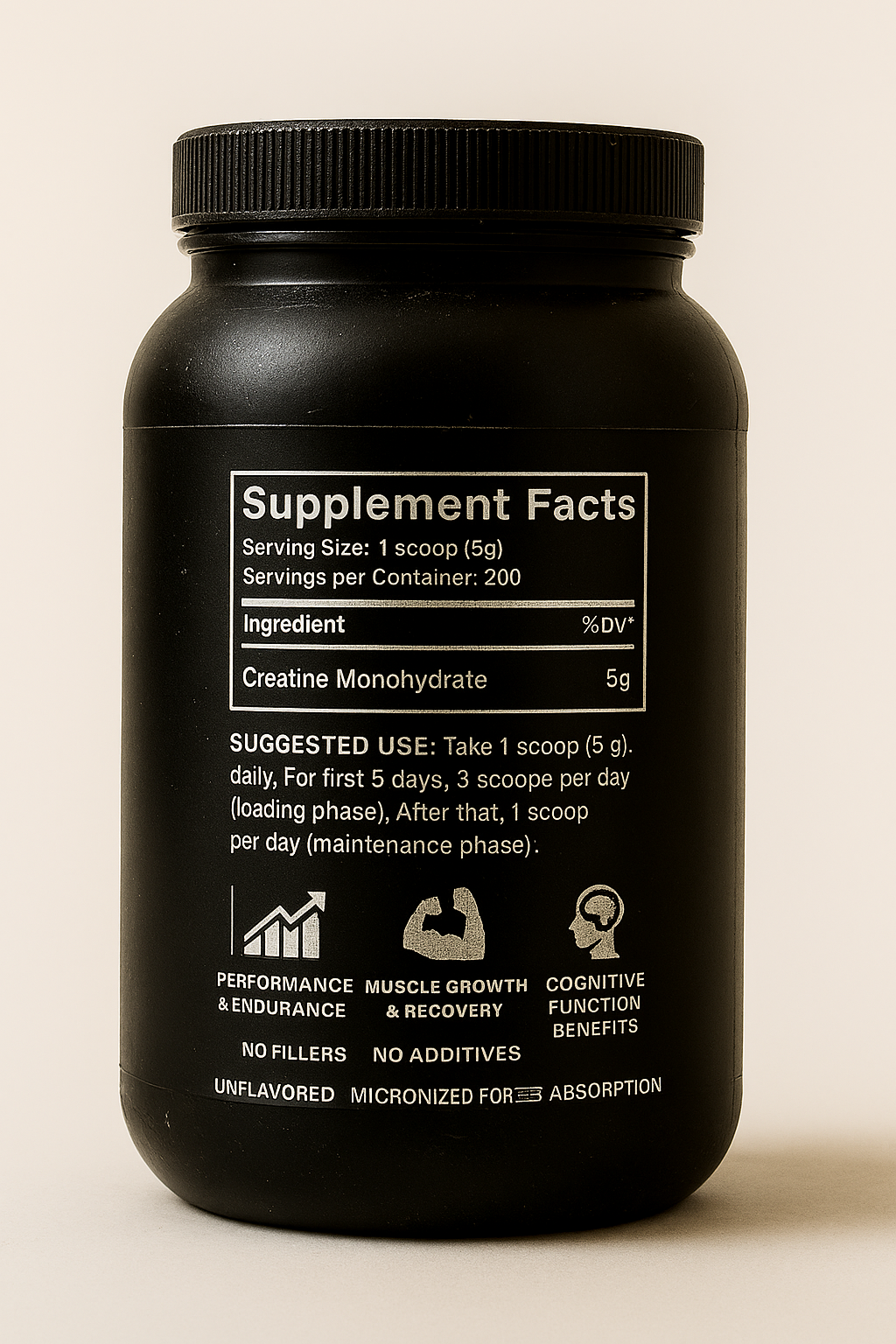 100% Creatine Monohydrate: Maximum Performance