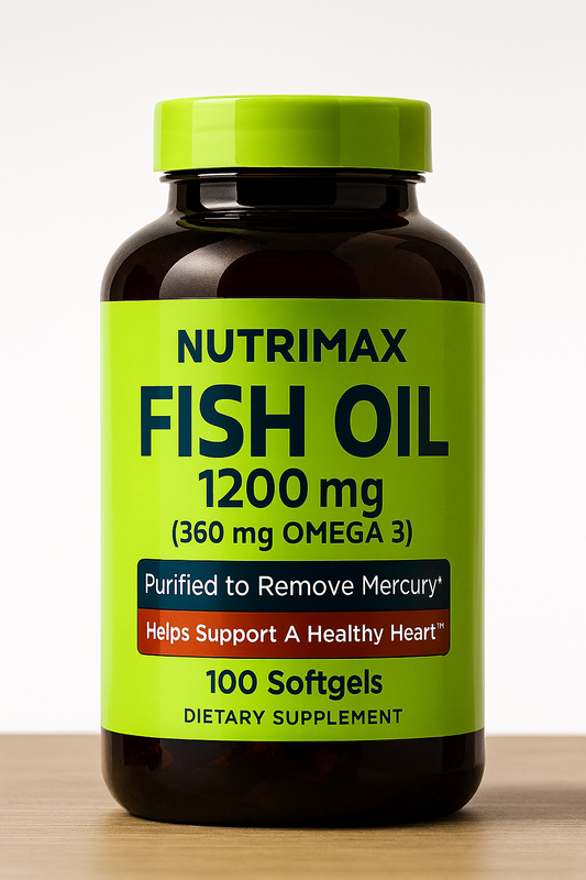 Premium Fish Oil – Omega 3 for Heart Health